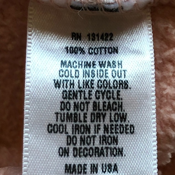 Spirit Jersey City Of Los Angeles Hoodie Sweatshirt Full Zip Pink Small - Picture 7 of 9